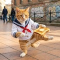 ちこくちこくする猫 5枚目
