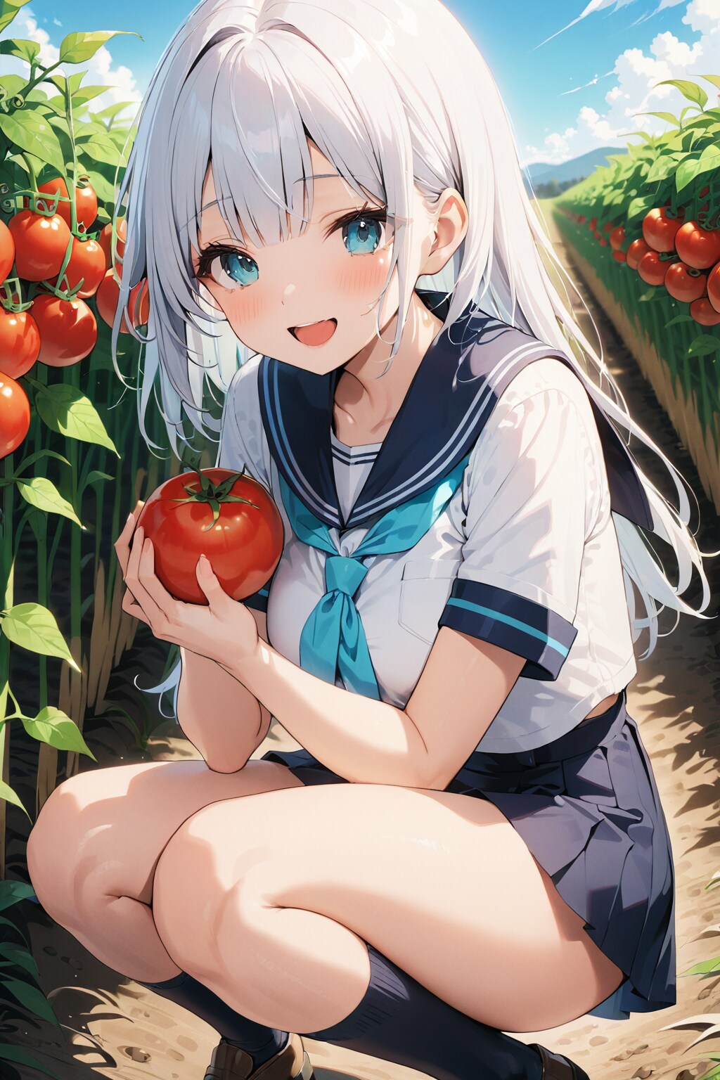 胸トマト