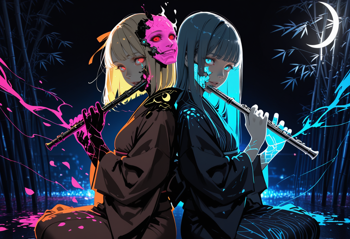 魔笛 | の人気AIイラスト・グラビア