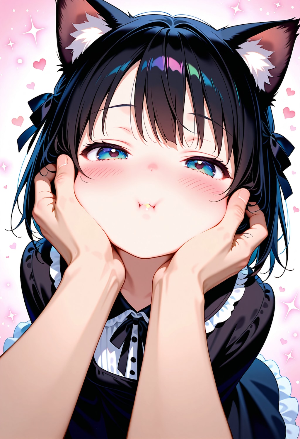 モチモチ黒猫ちゃん