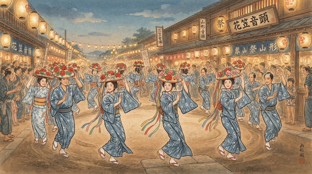 花笠踊り