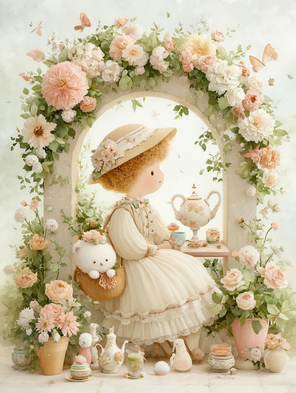花とお茶