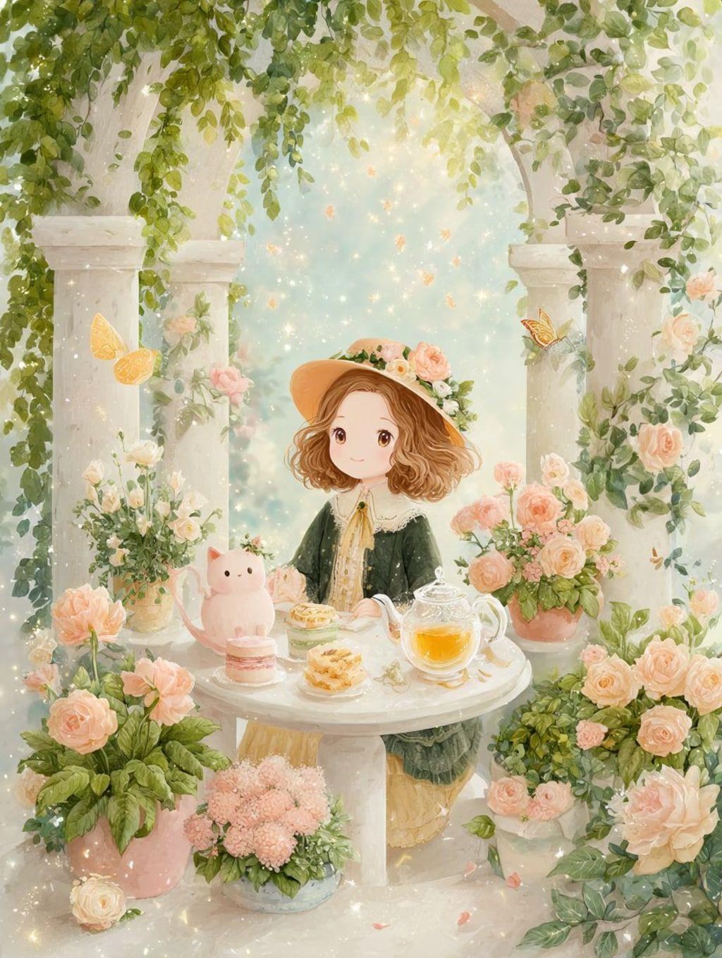 花とお茶