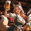 ケモ耳ビアガール 2枚目
