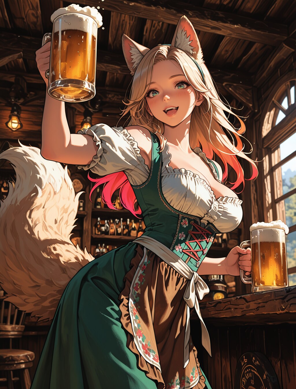 ケモ耳ビアガール