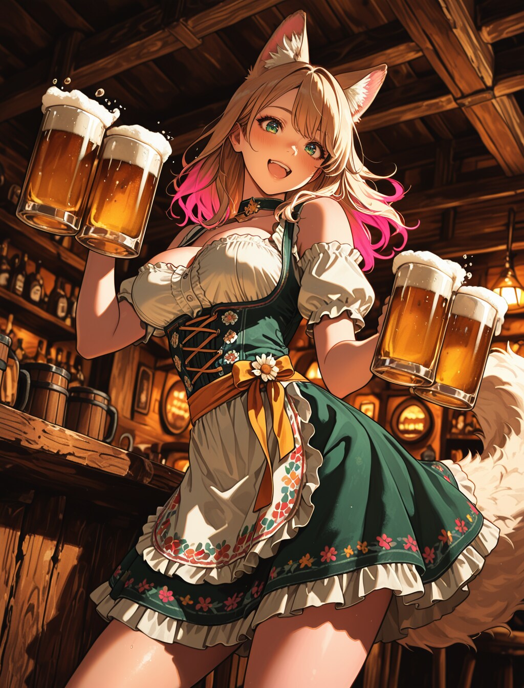 ケモ耳ビアガール