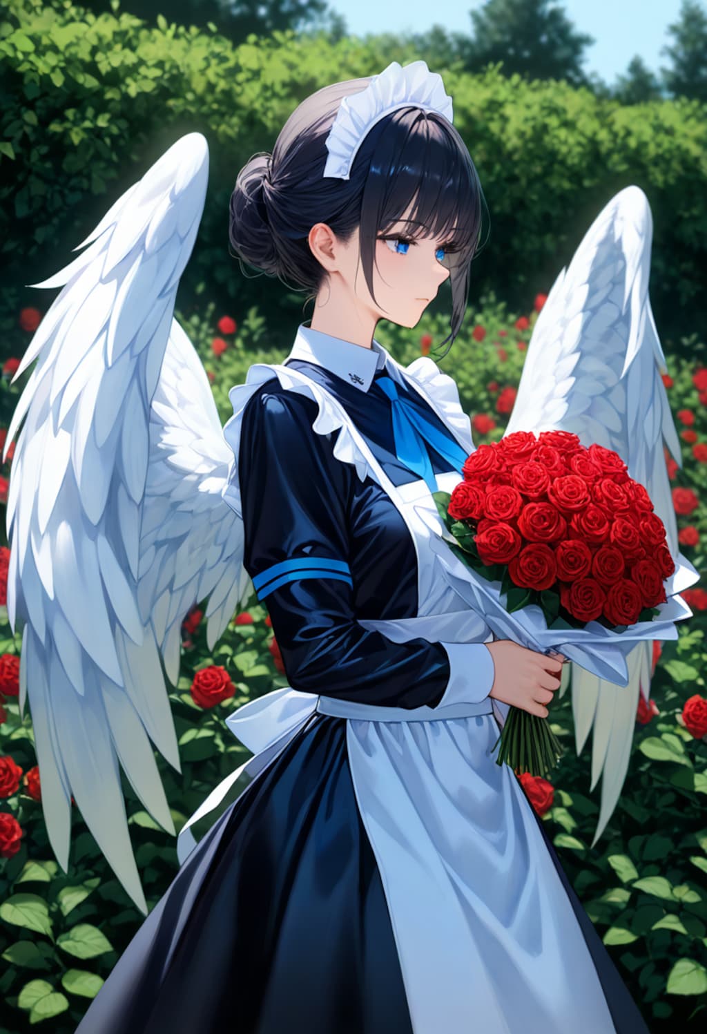 【Today's illustration】angel②「maid」