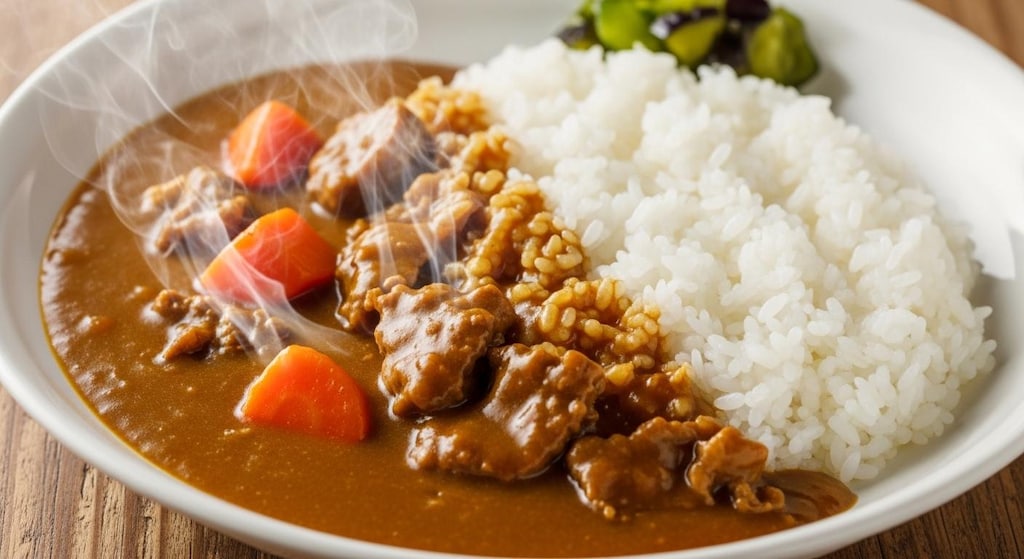 今日はカレーライス