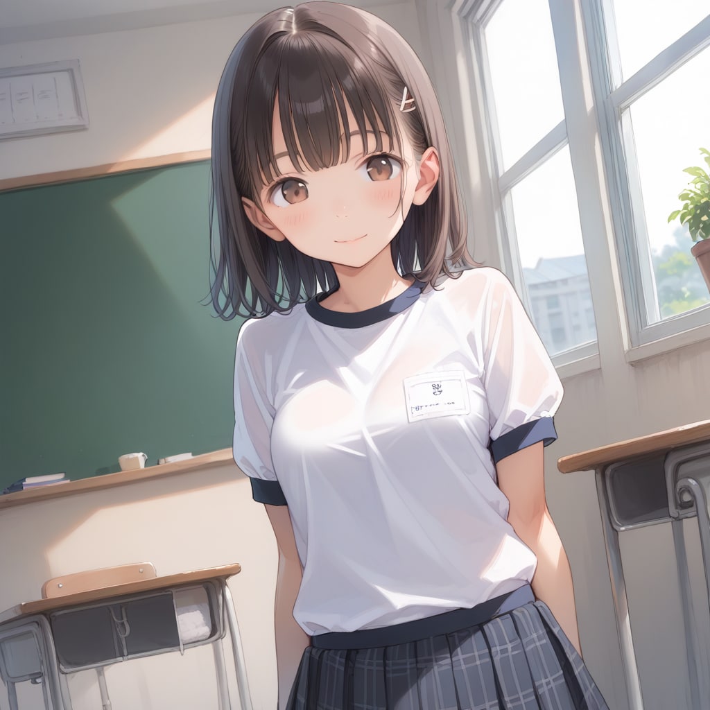 え？ここで体操服になるの？