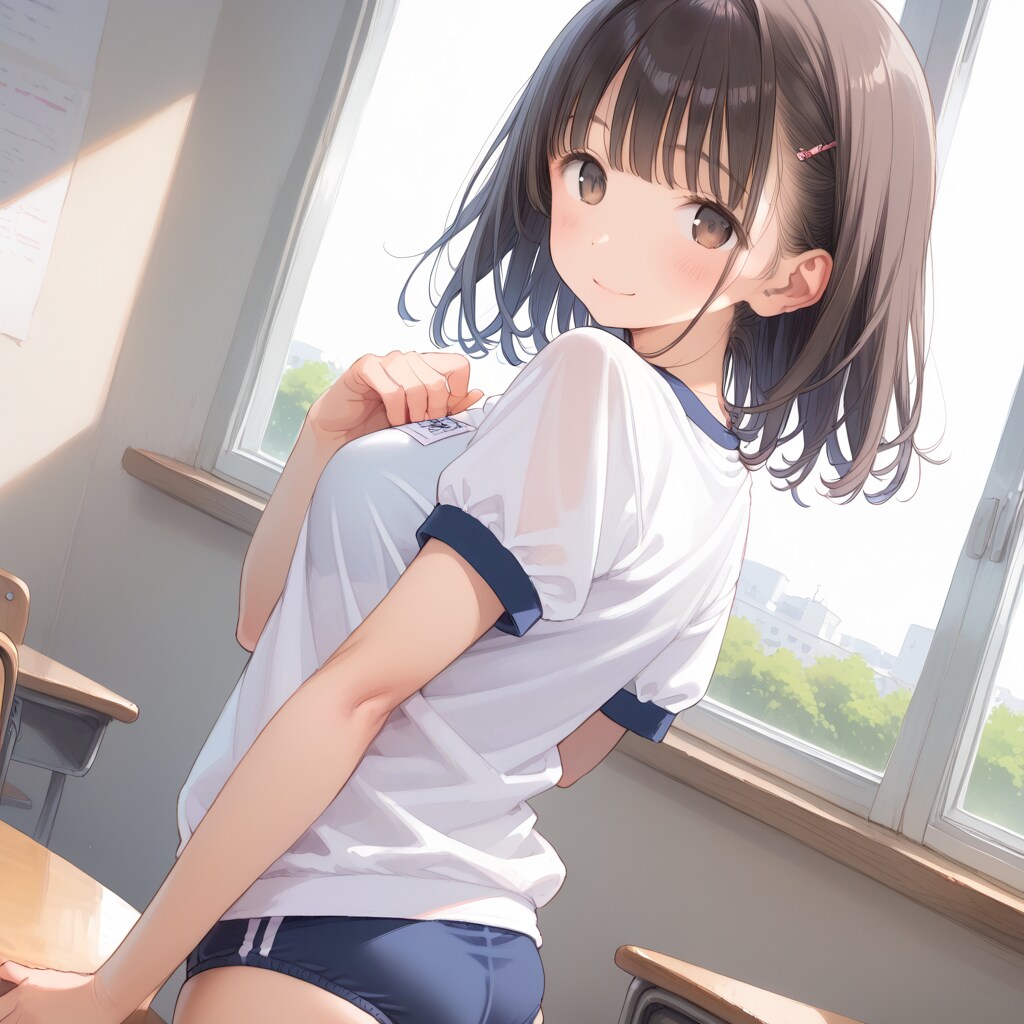 え？ここで体操服になるの？