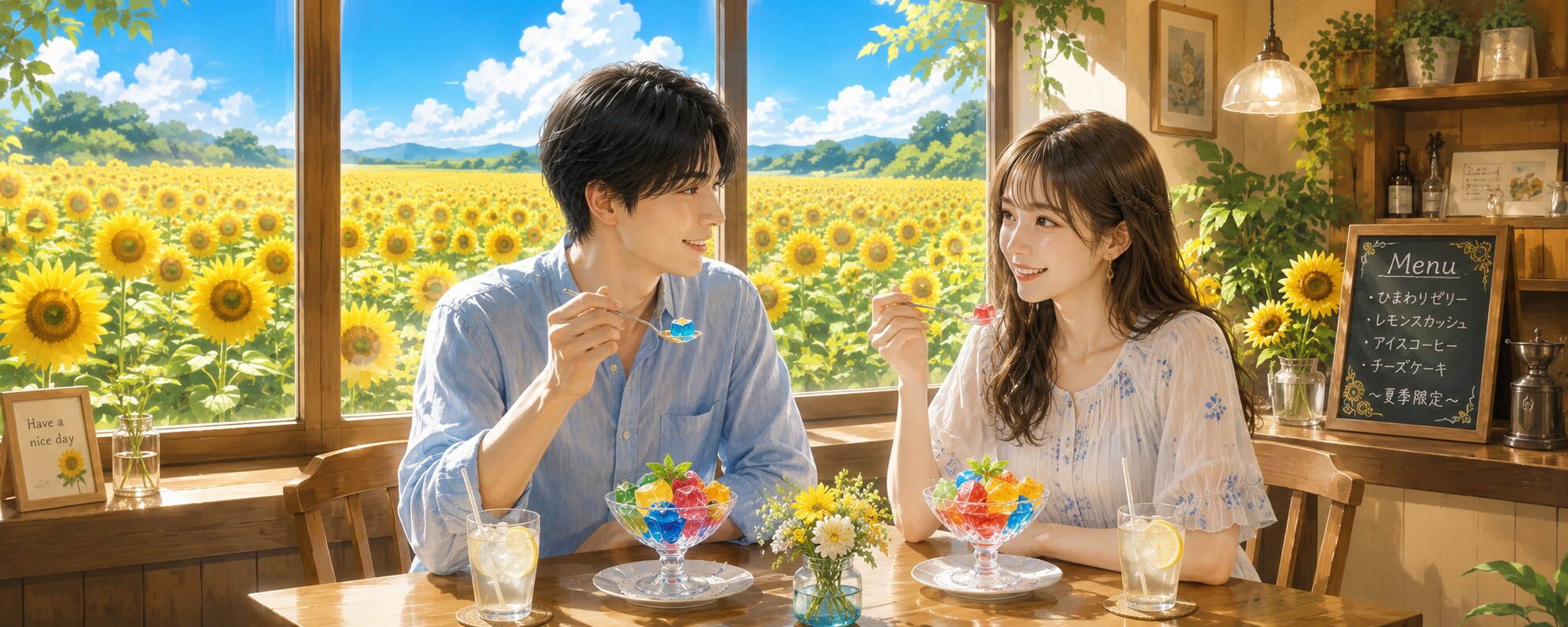 ひまわり喫茶店