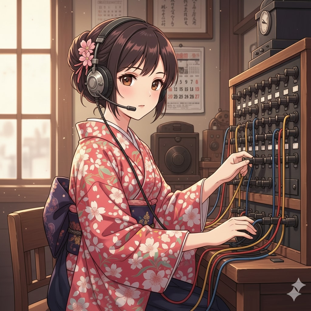 12月16日は電話創業の日 | の人気AIイラスト・グラビア