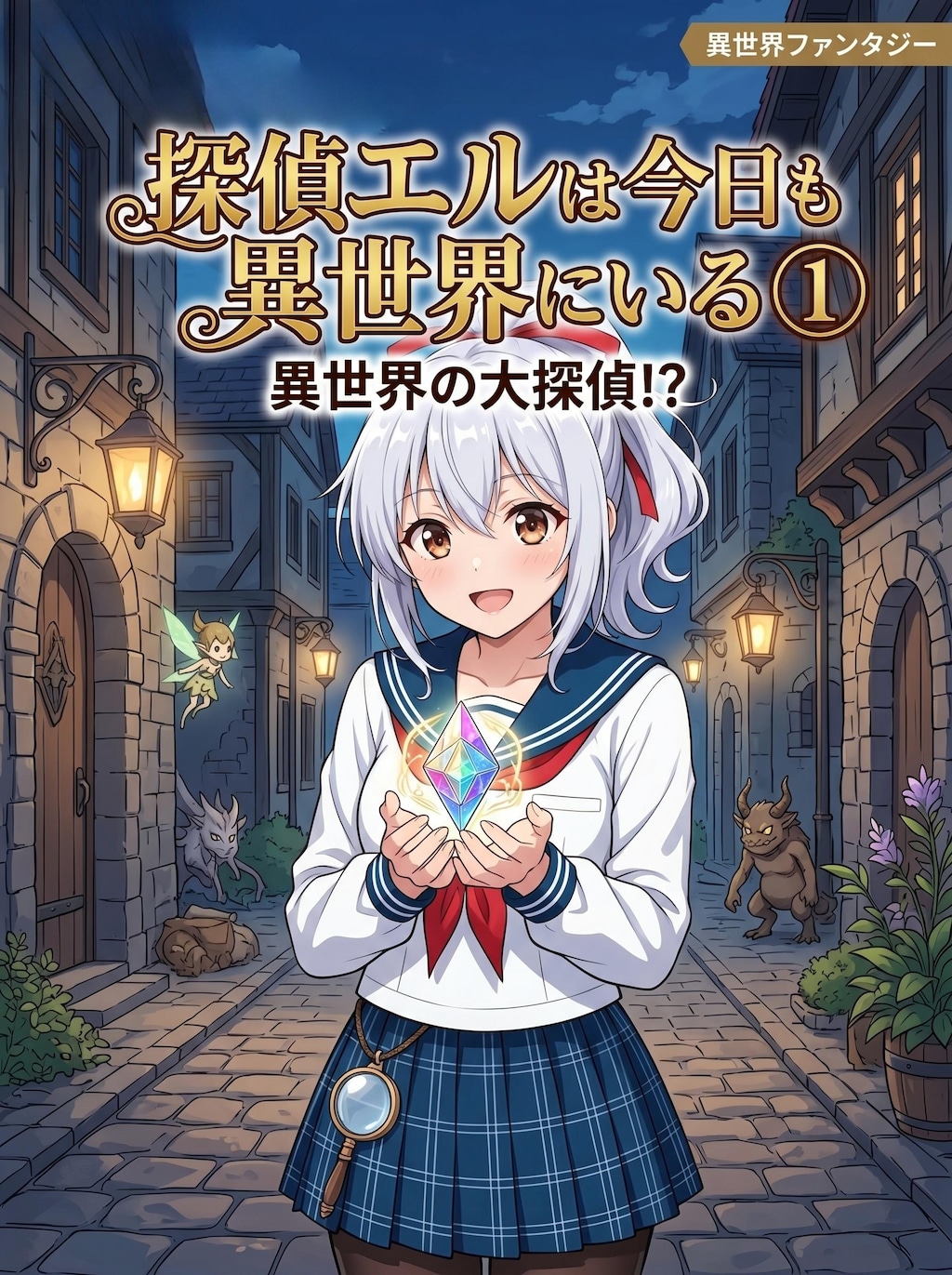 探偵エルは今日も異世界にいる①　発売中！