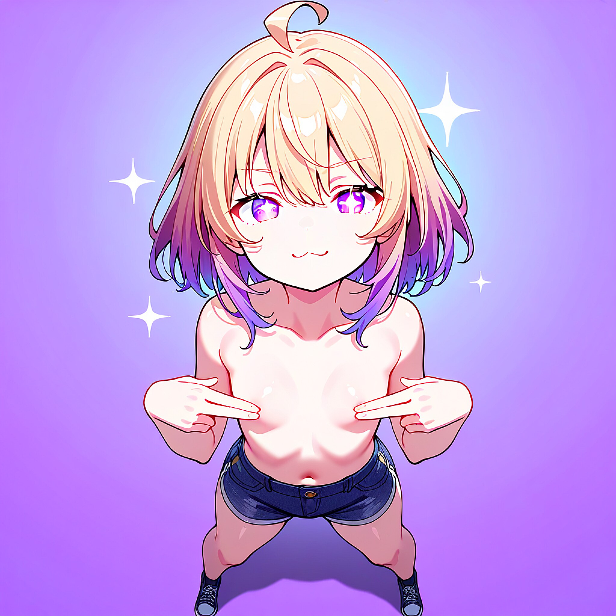 トップレス！（みーむーちゃん）