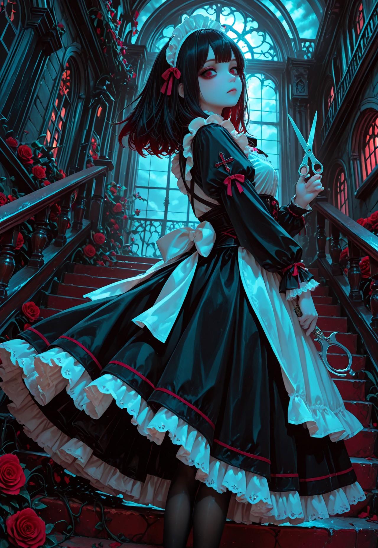 薔薇屋敷の侍女