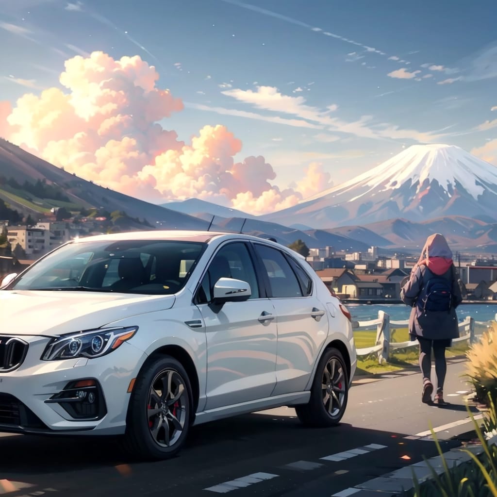 富士山を見に来た