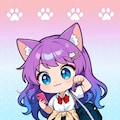 紫髪ちゃん 2枚目