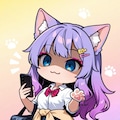 紫髪ちゃん 3枚目