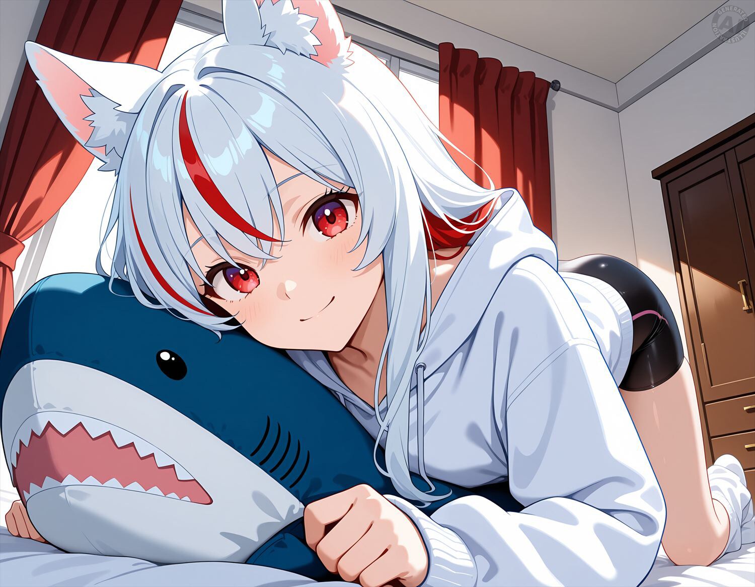 サメ次郎を紹介するフェルン