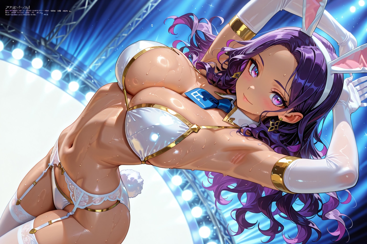 褐色バニーダンサーさん