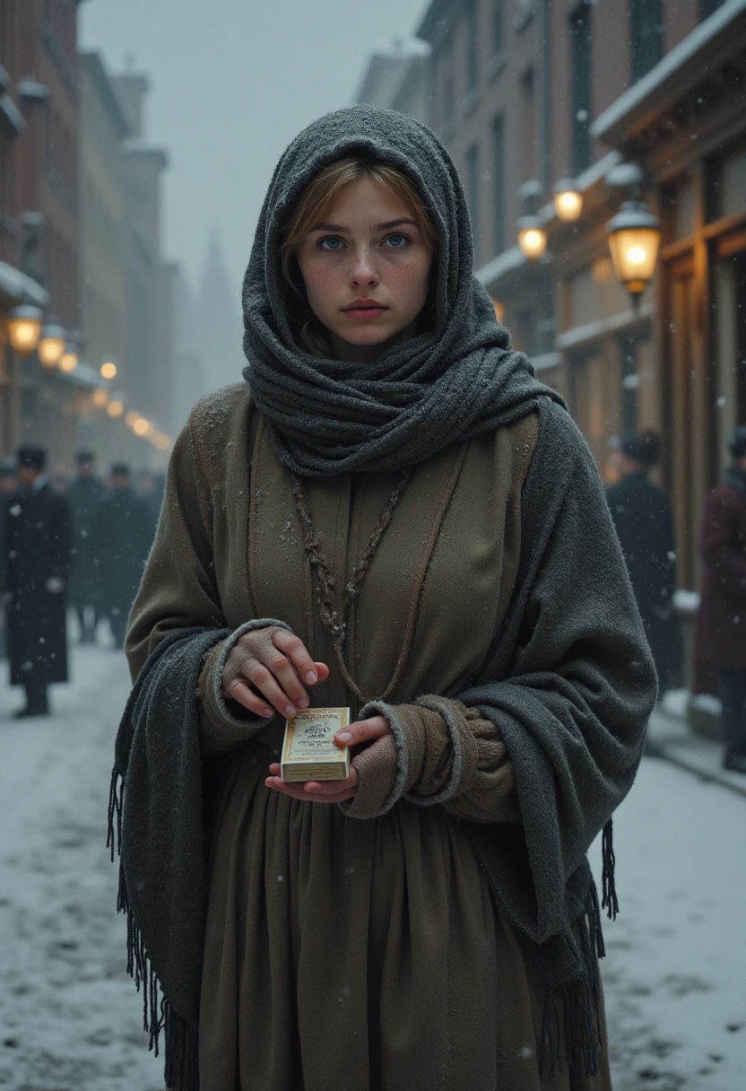 マッチ売りの少女 | の人気AIイラスト・グラビア