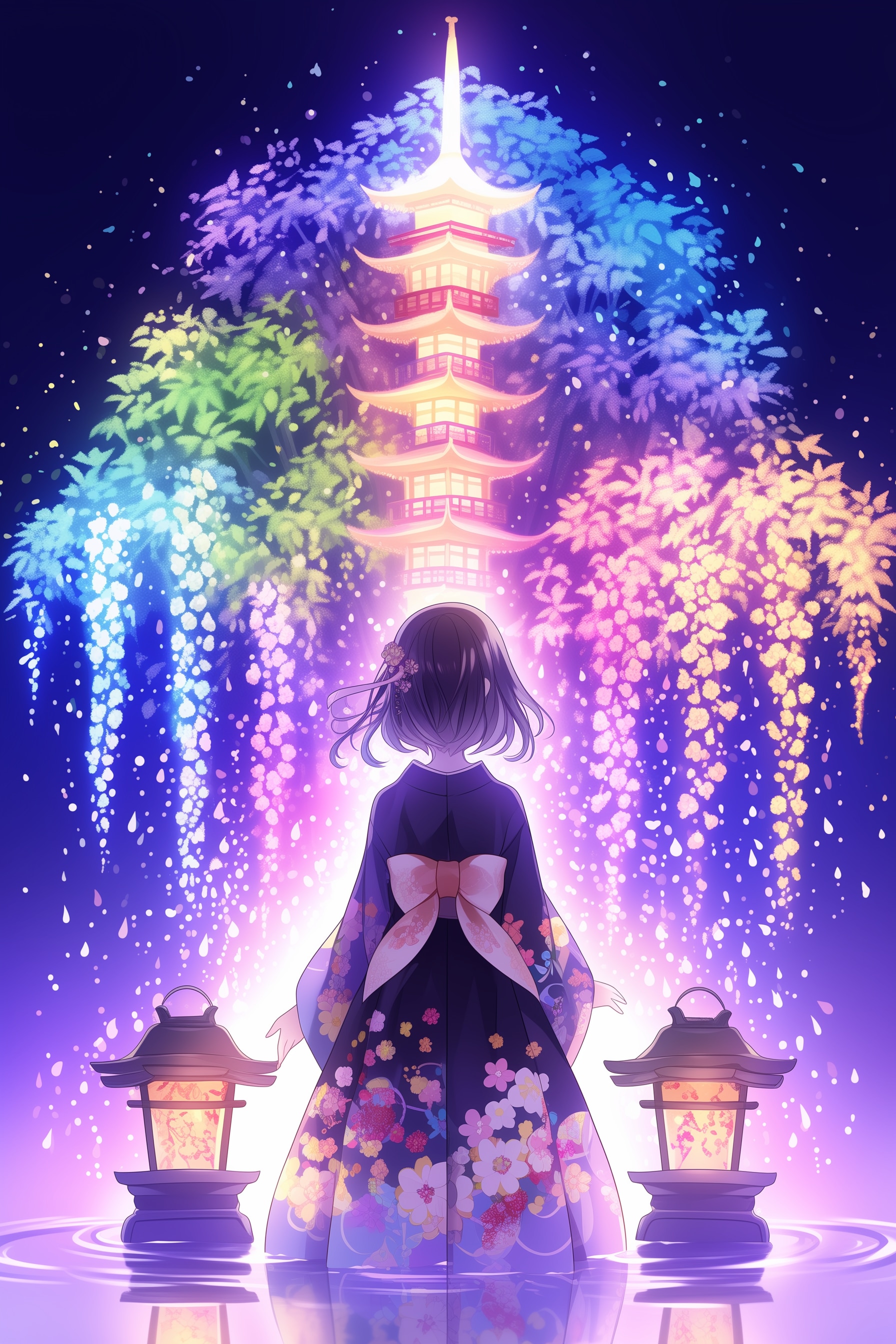 咲き、舞う、花の如く | の人気AIイラスト・グラビア