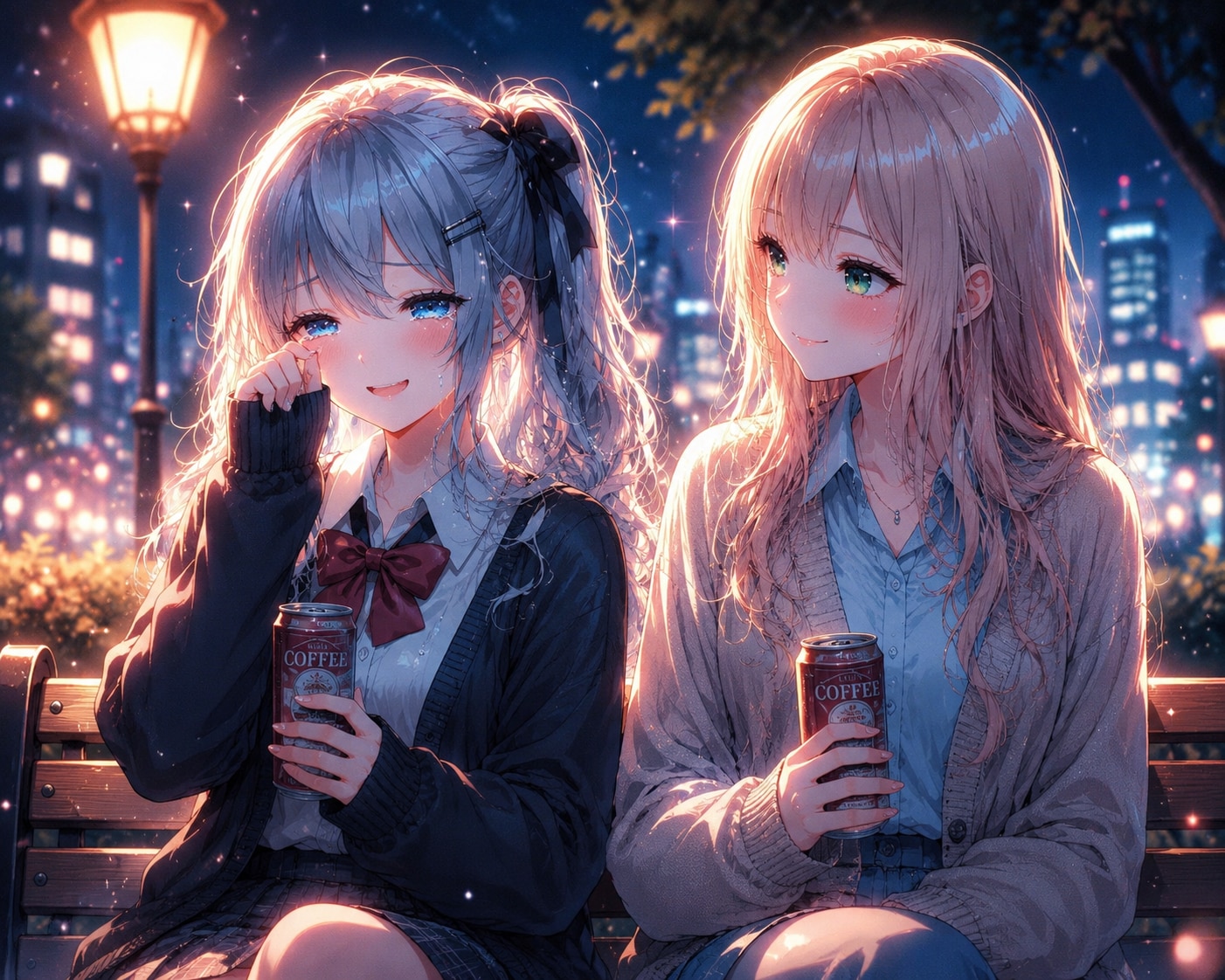 並んで歩く