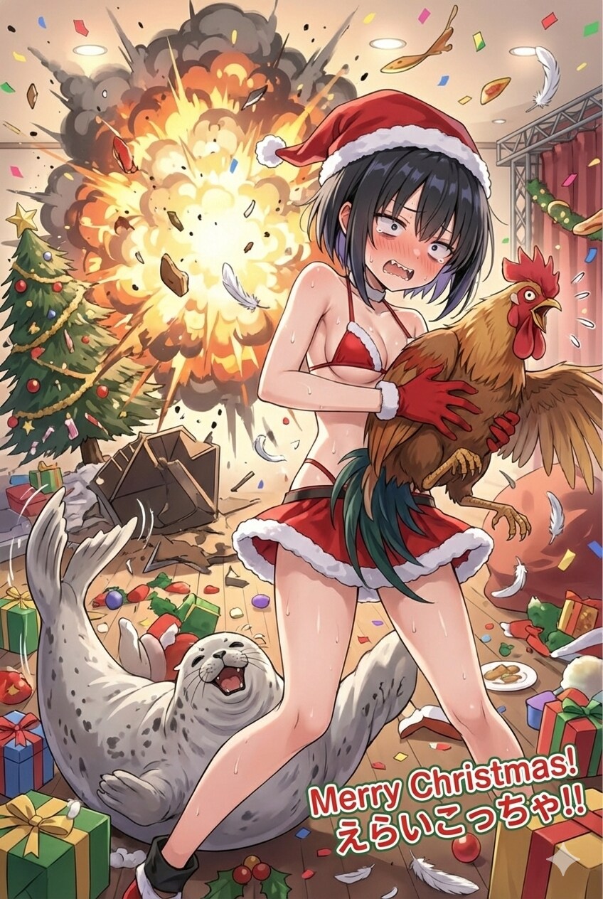 兄ちゃん・・メリークリスマスどころじゃないよぅ・・・