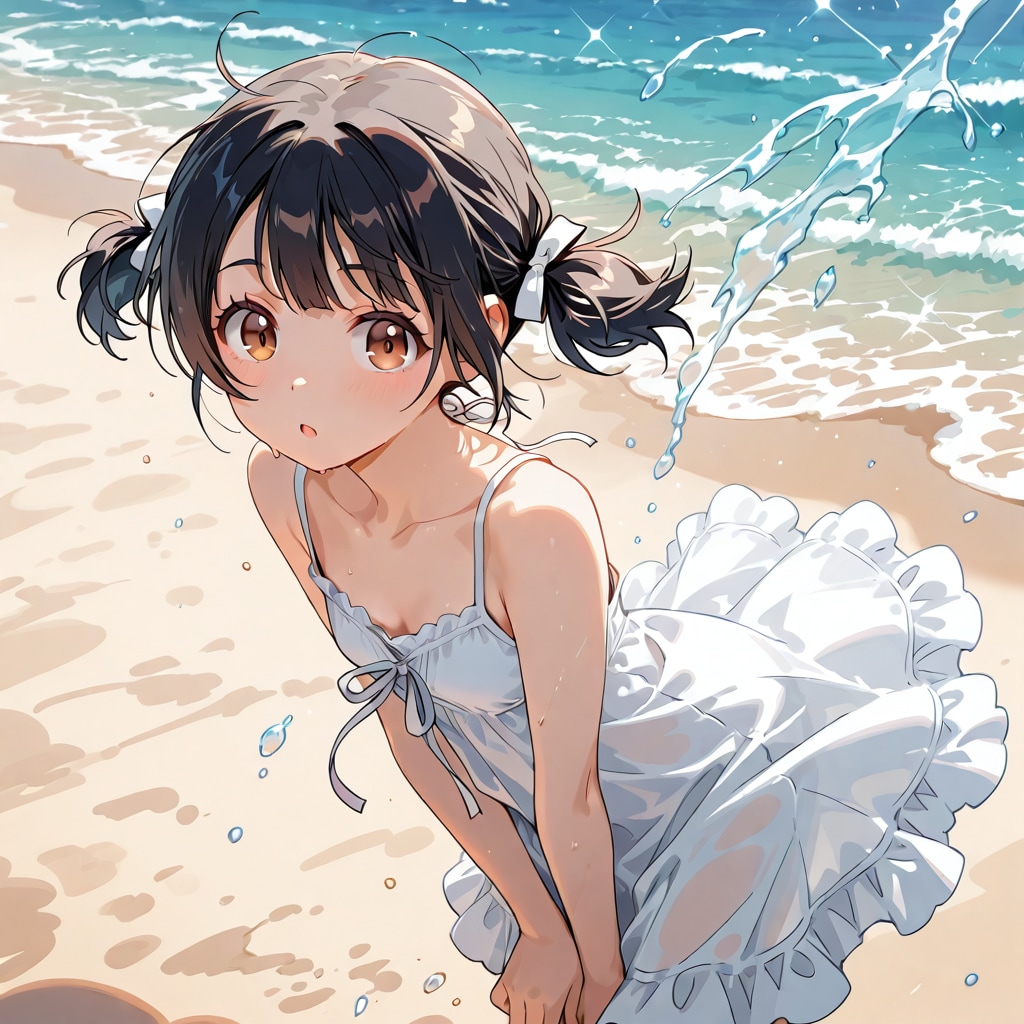 水遊び