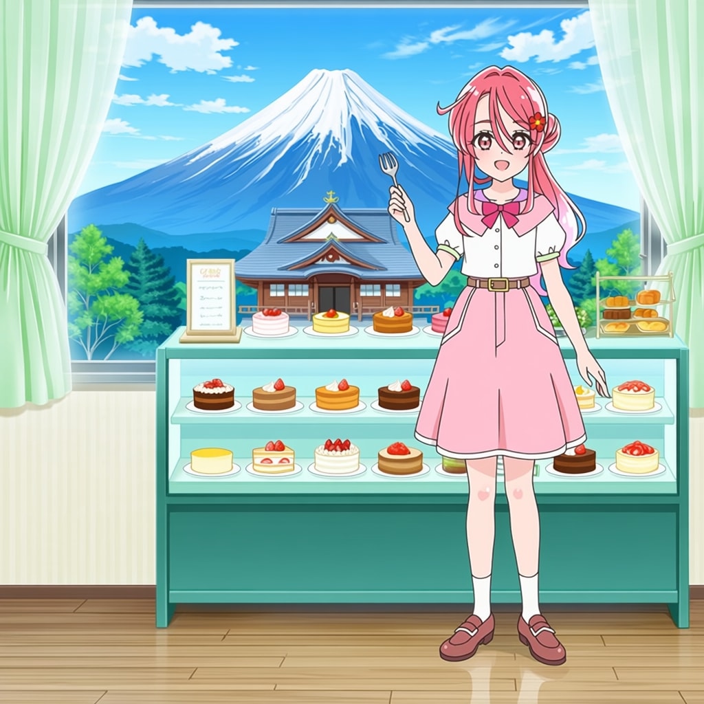 かりん（プリキュア）、お菓子作りをする（習作） | の人気AIイラスト・グラビア