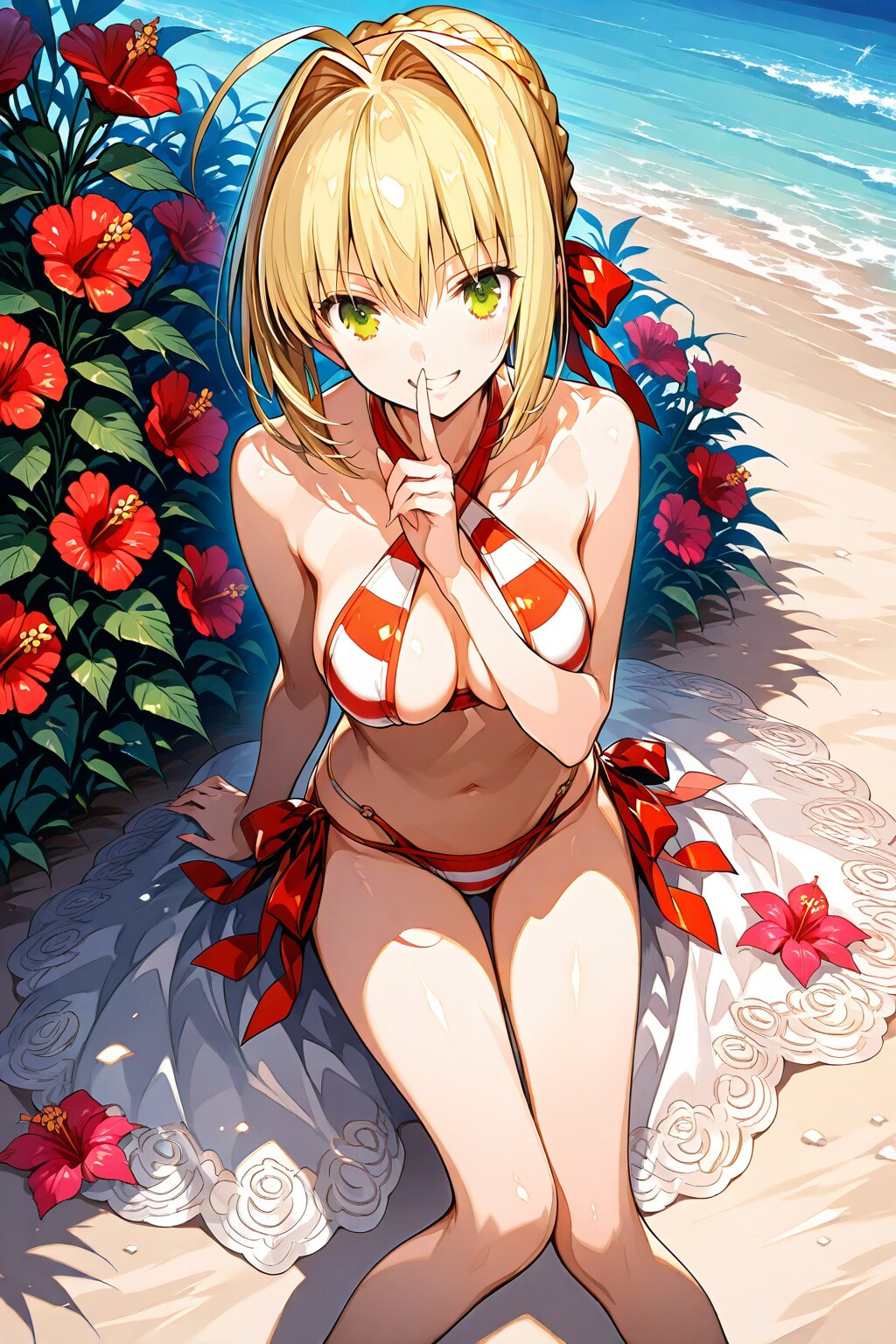 『夏だ！　海だ！　余であるぞ！！』ネロ＝クラディウス