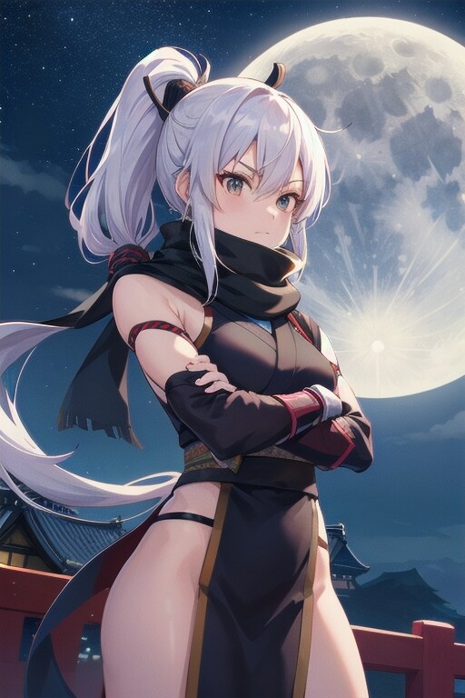 満月の夜