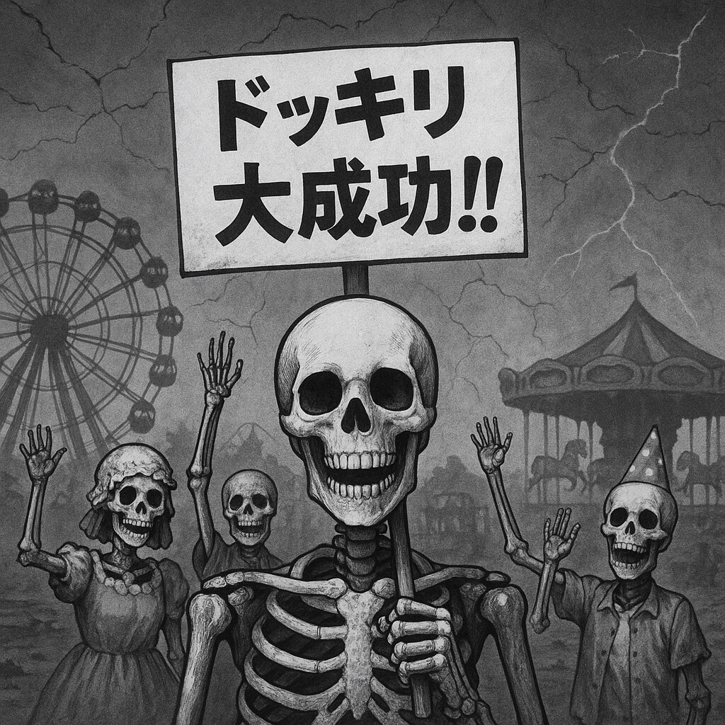 ドッキリ大成…あ、あれぇ？