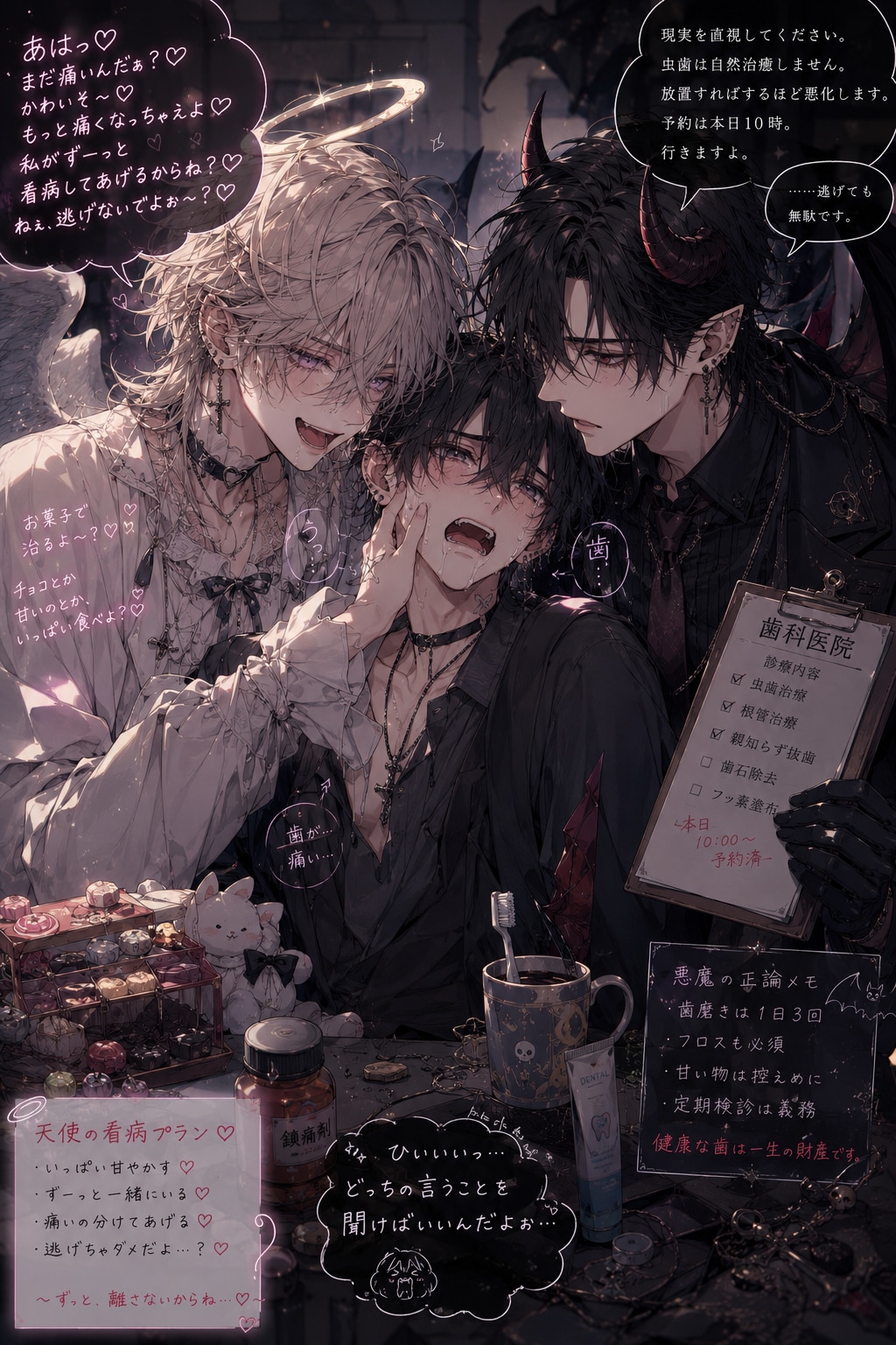 【BL】歯が痛いのは、オマエのせいだ。