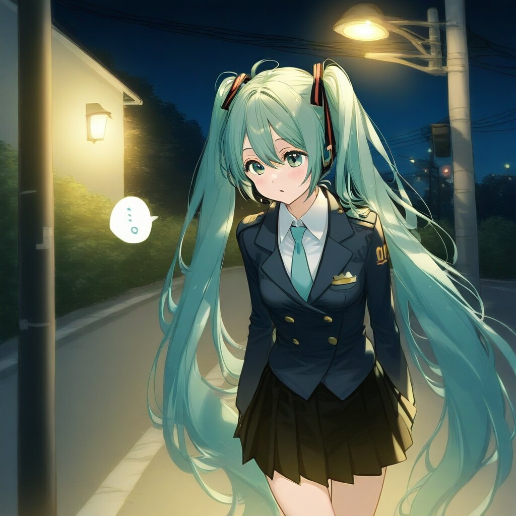 落ち込む初音ミク