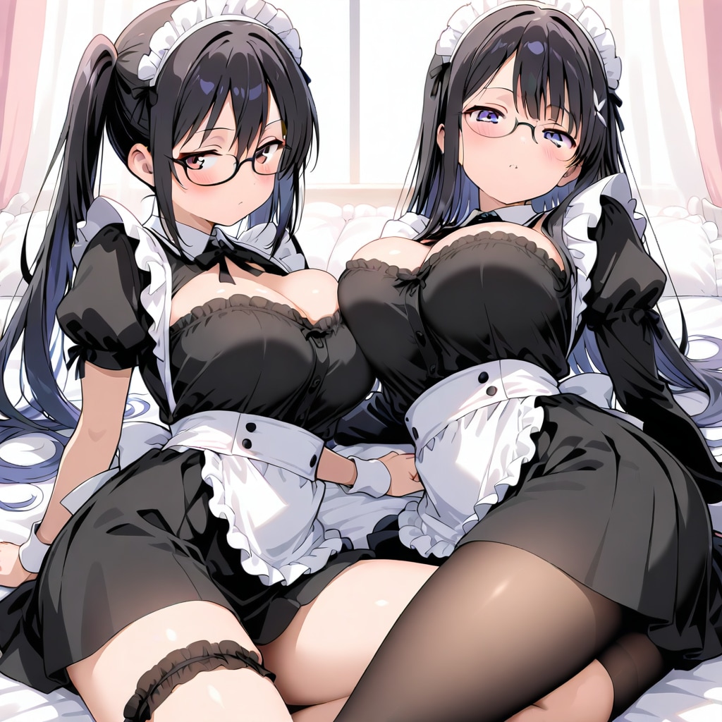 朝のメイドさん