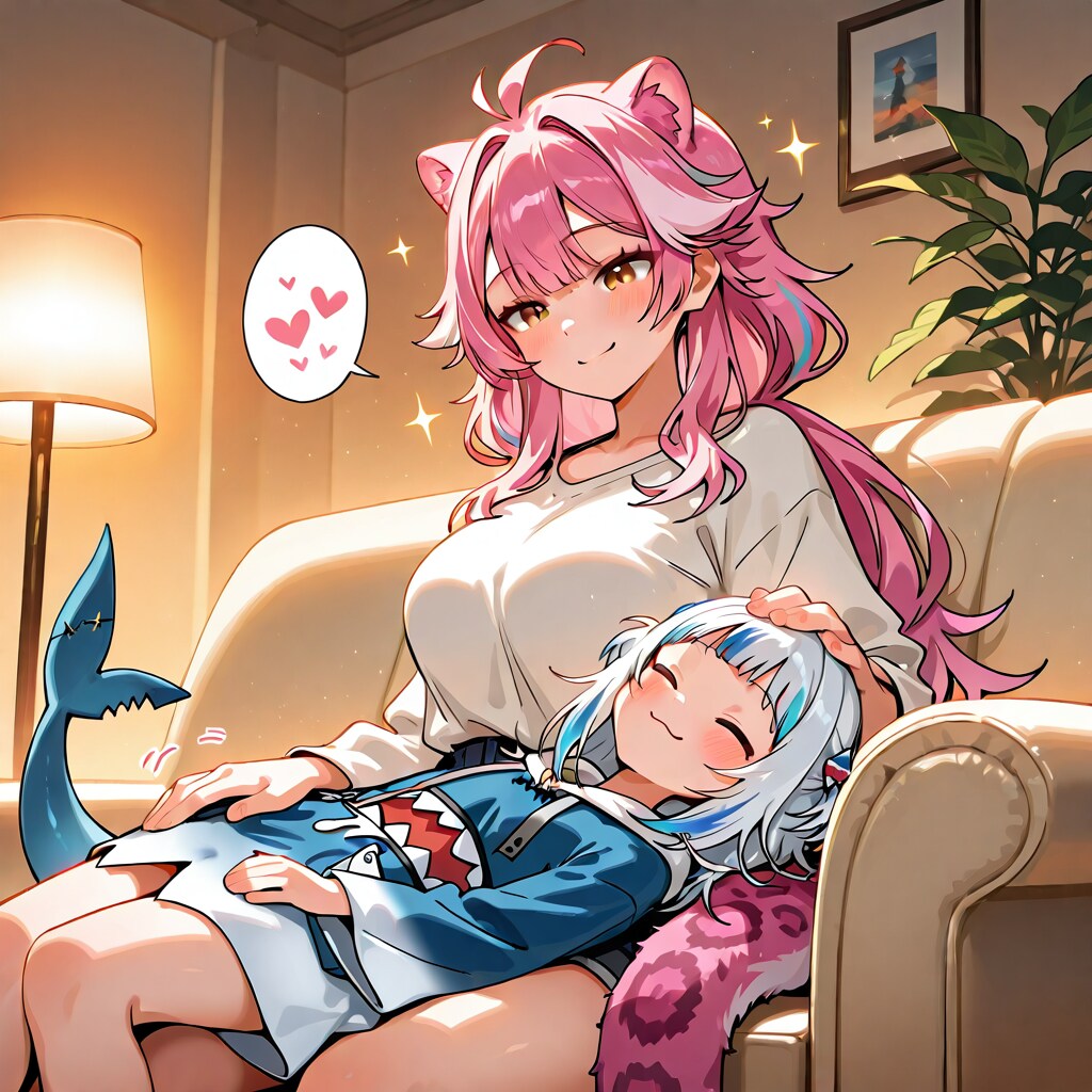 豹と鮫