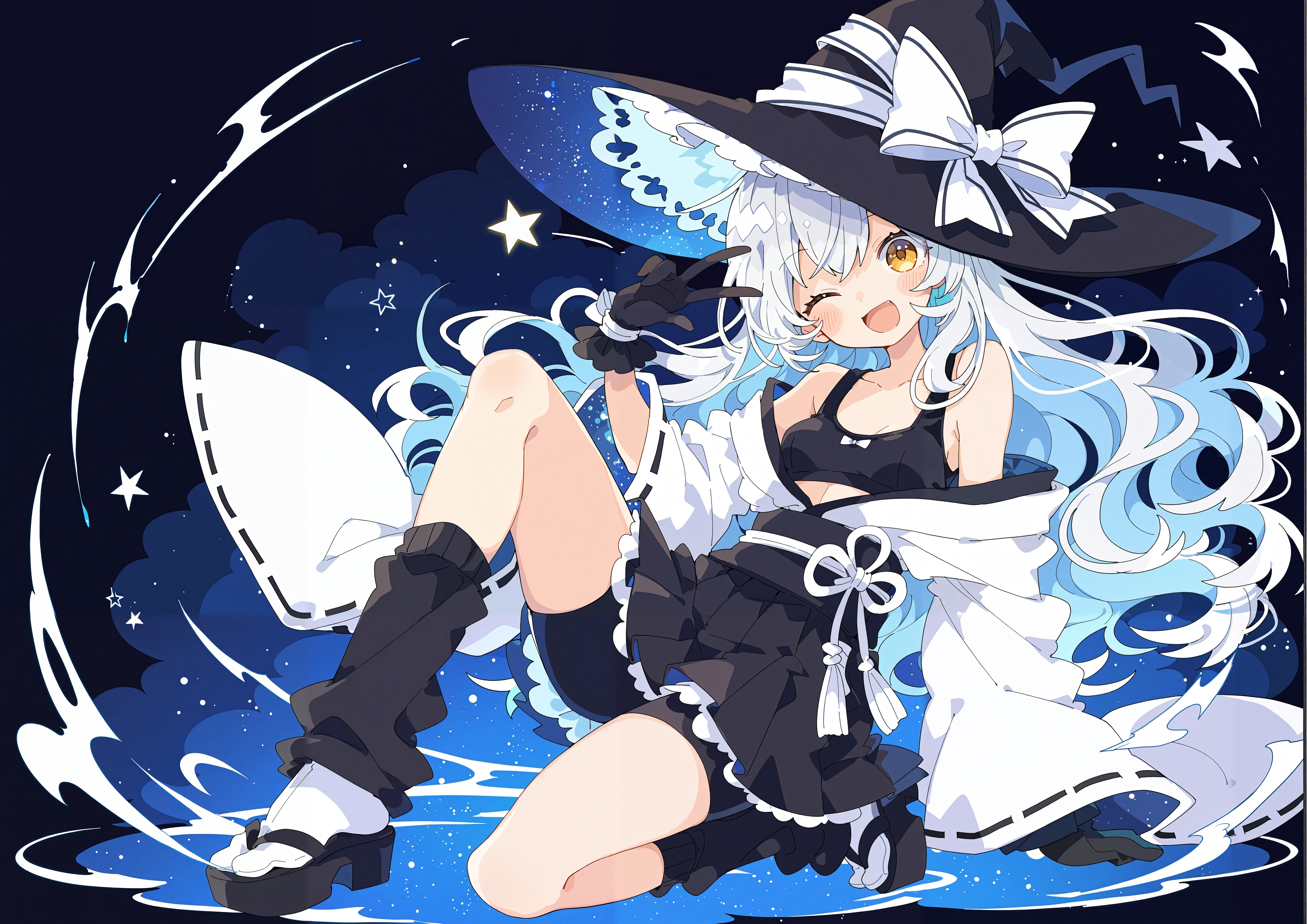 スポーティな魔女 | の人気AIイラスト・グラビア