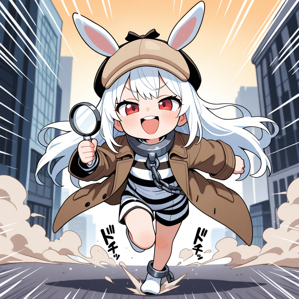 名探偵うさぎちゃん！！脱走犯を探し出せっ！！