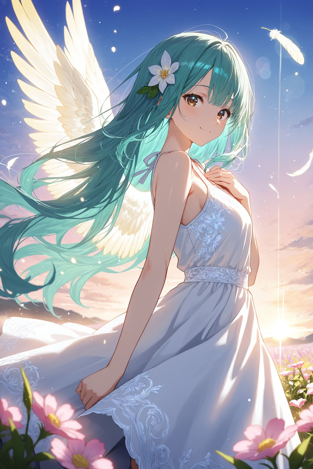 天使さん頑張ります