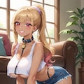ペットな金髪ギャル 8枚目