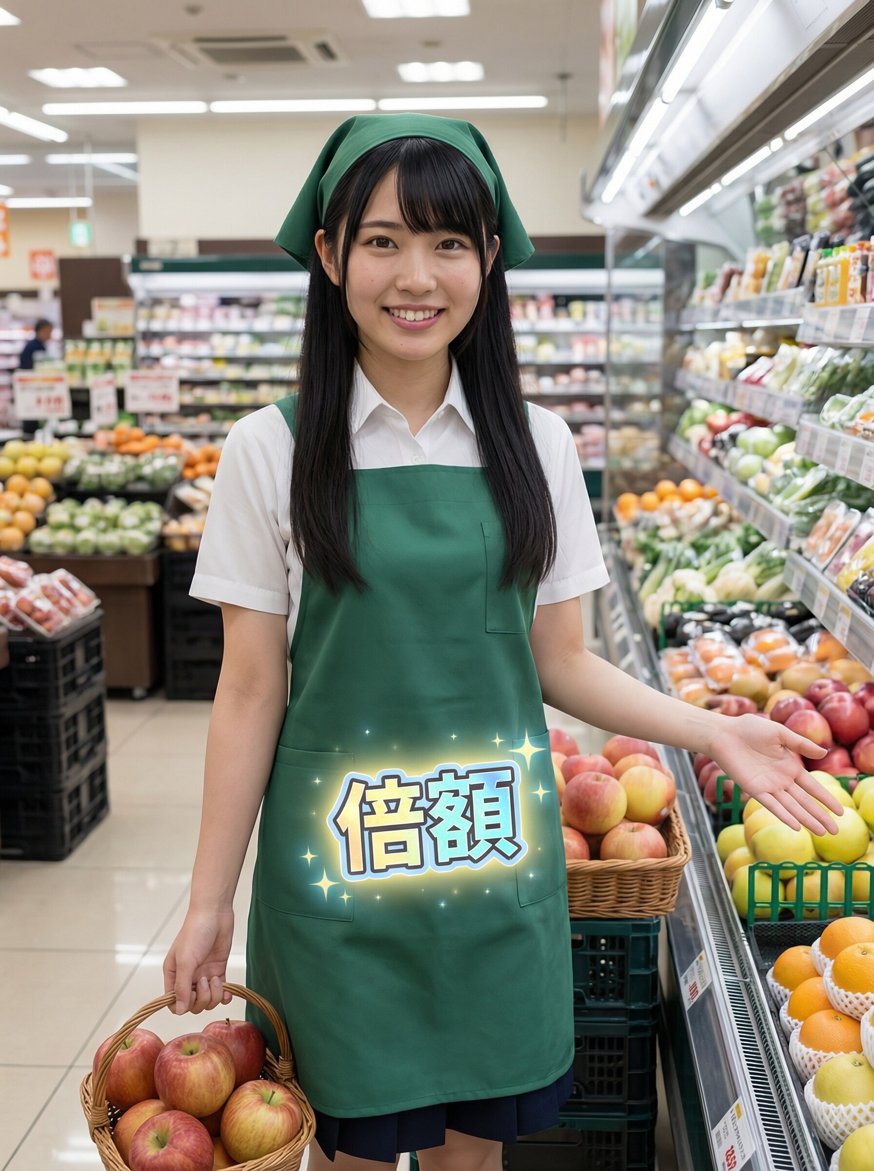 「倍額シール」を「公式に」貼られた女 | の人気AIイラスト・グラビア