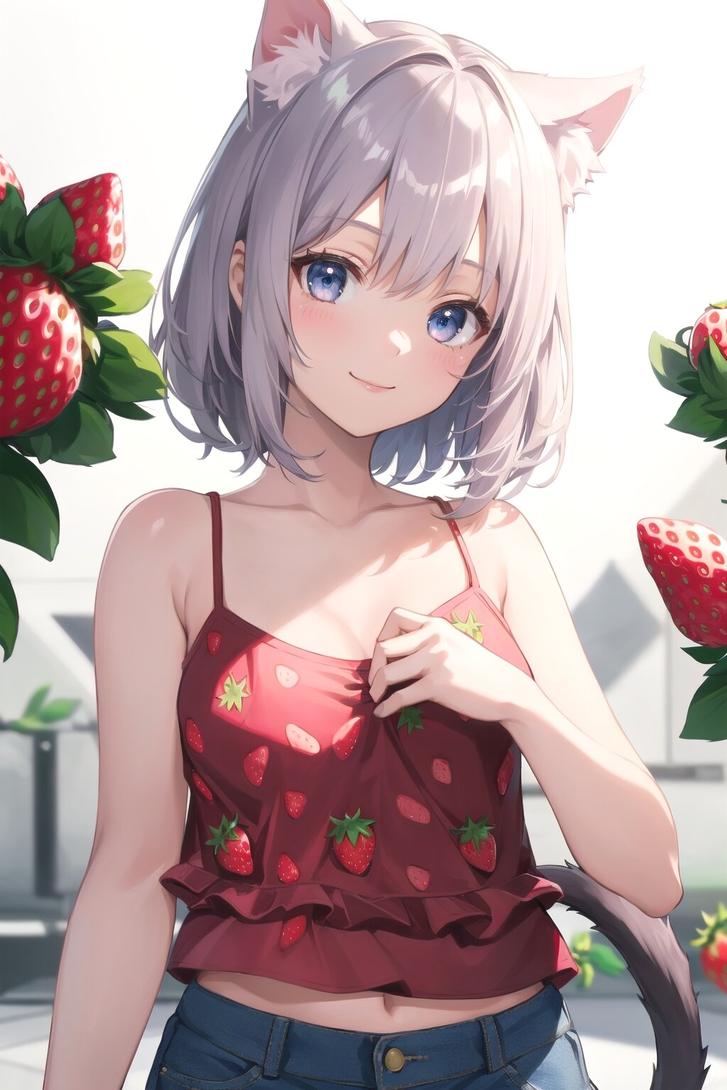 飛び出す！イチゴ！