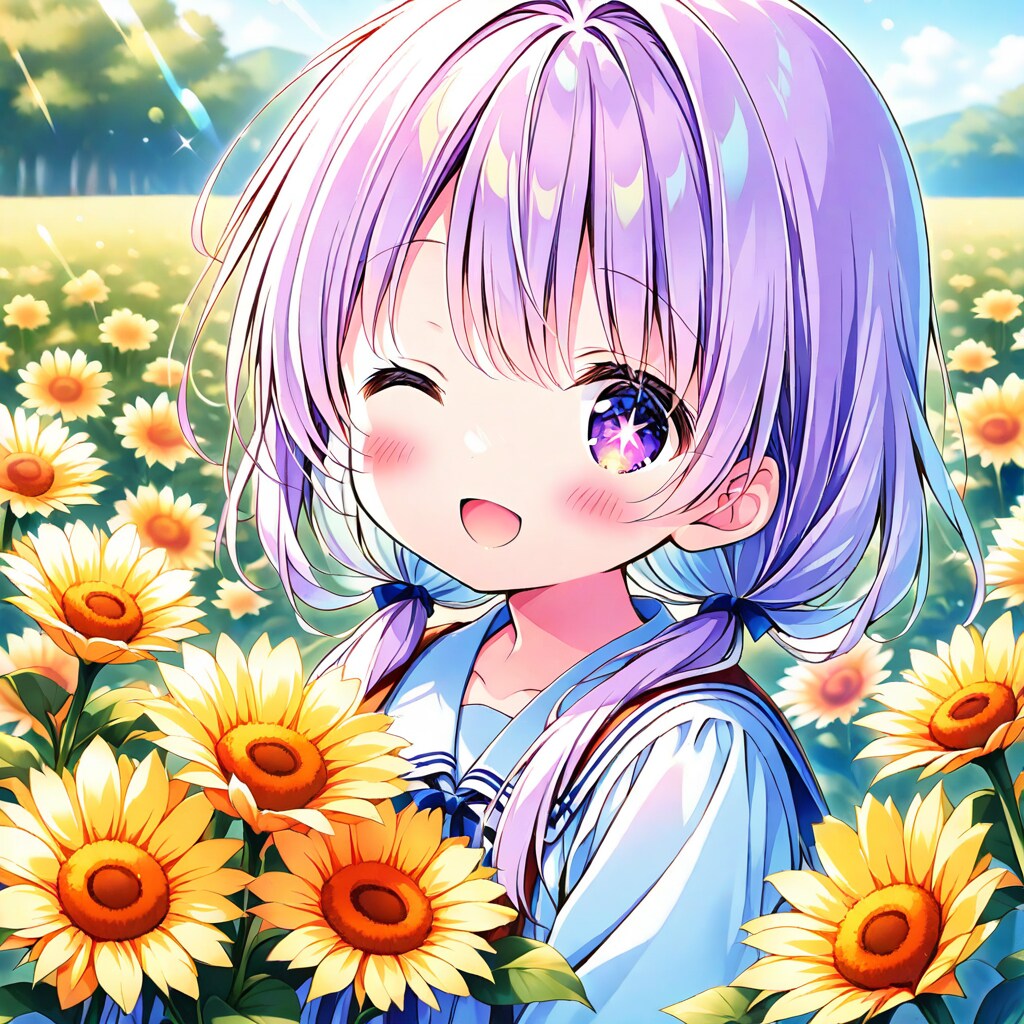 お花畑～٩(*´︶`*)۶ | の人気AIイラスト・グラビア