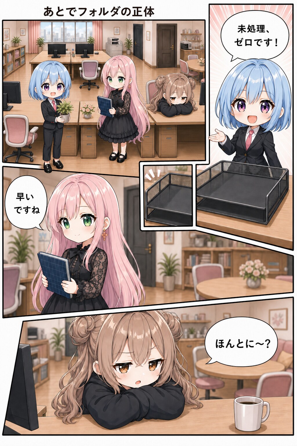 「あとで」フォルダの正体 ～ゼロじゃなくても、迷子じゃない！～ | の人気AIイラスト・グラビア
