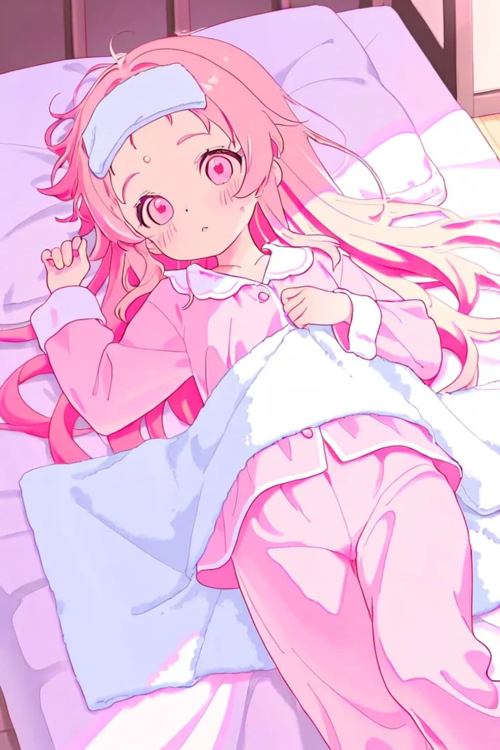 ロリちゃんお風邪でこんこん《SeaArt》