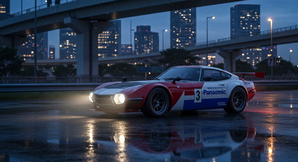 Panasonic2000GTレーシングカー