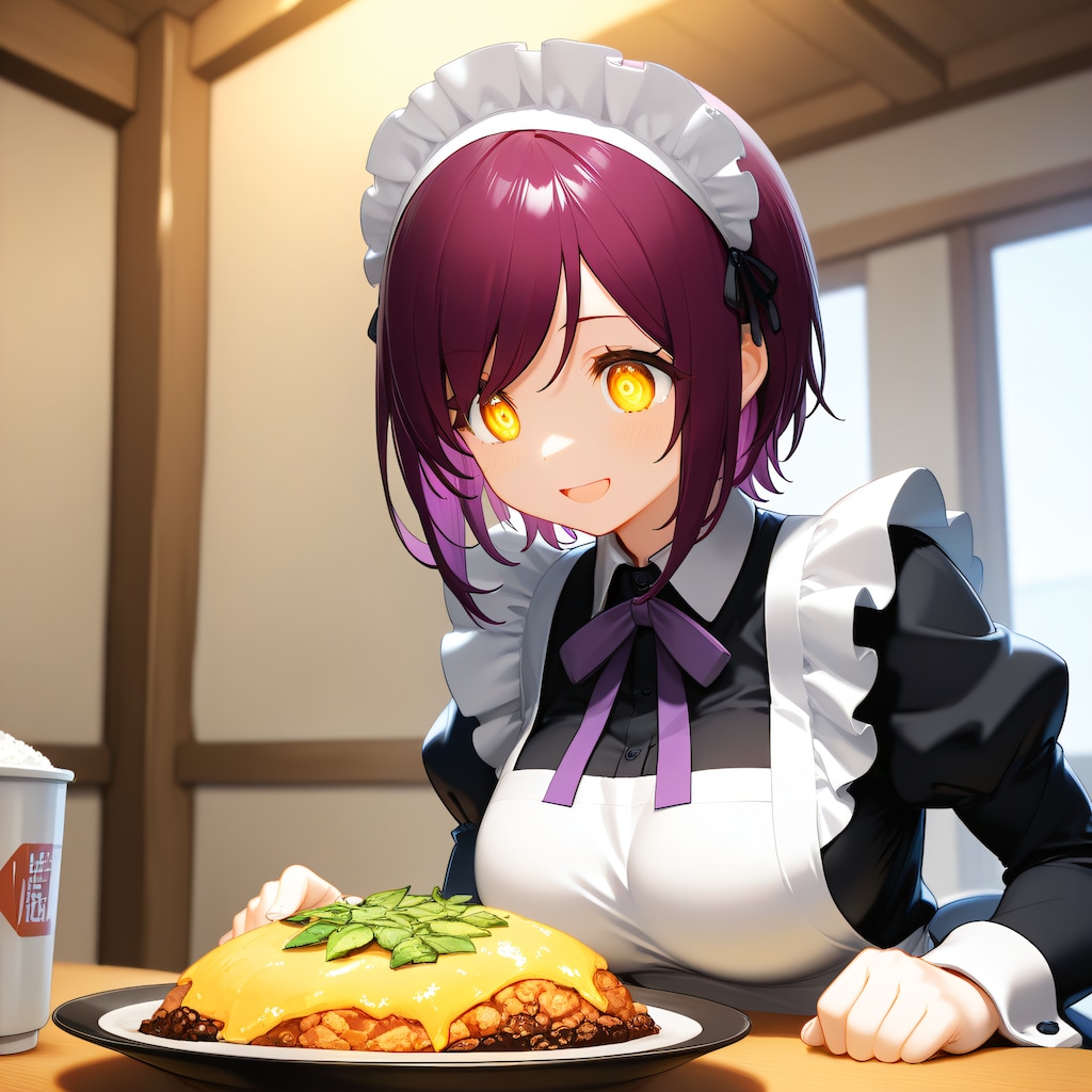 こんにちは（挨拶メイドの芽衣ちゃん）