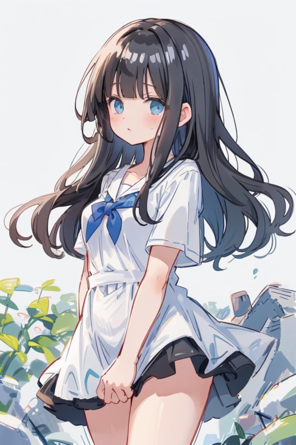 SD1うちの子赤面