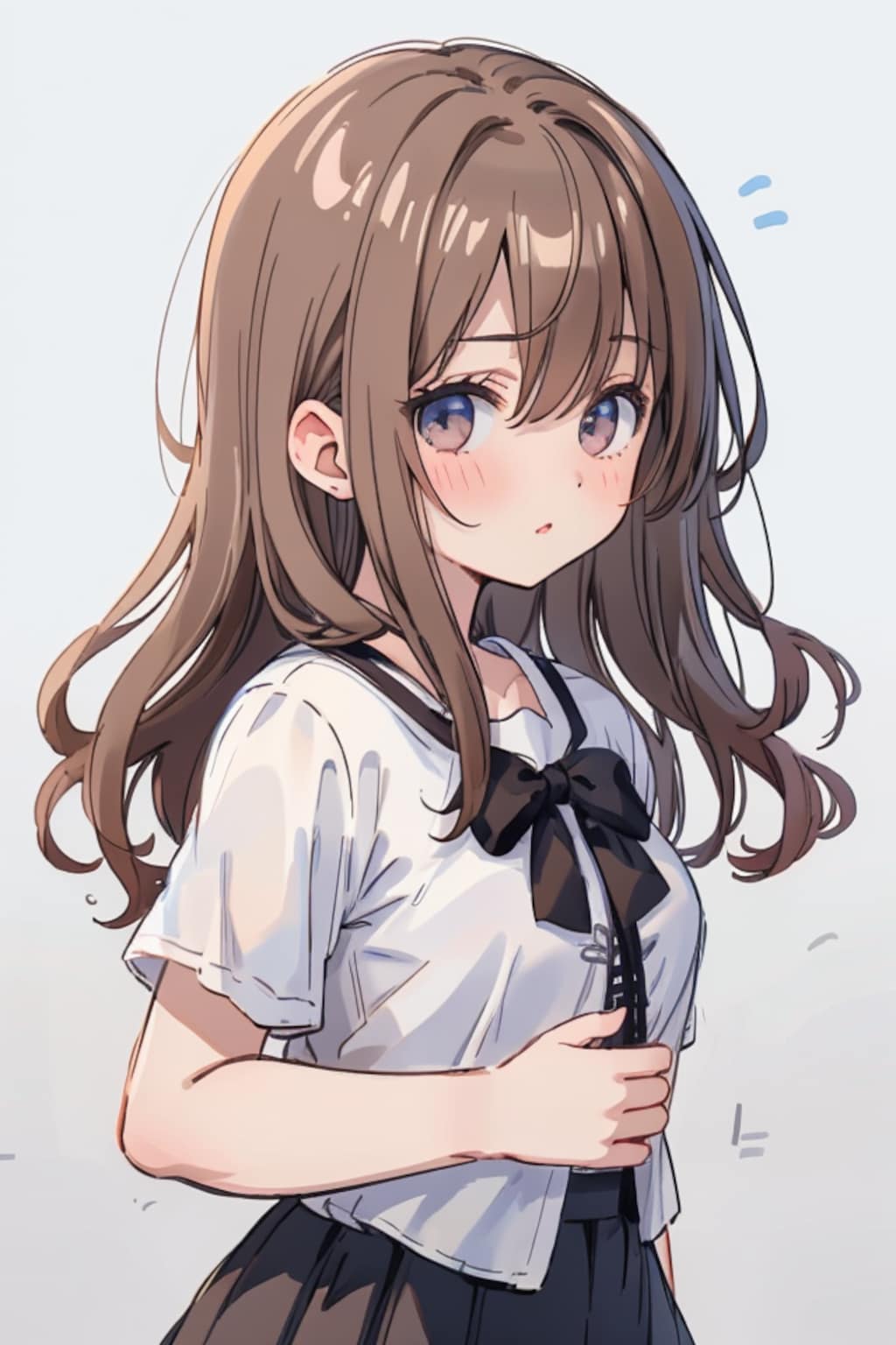 SD1うちの子赤面